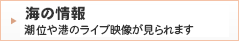潮位や港のライブ映像が見られます
